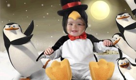 fotomontaje gratis en disfraz de un pinguino